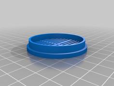 Cylindrical Desiccant Holder 3D Printer Model