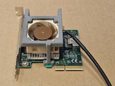 HBA Fan Adapter LSI 9211-4i (IBM ServeRAID H1110) 3D Printer Model