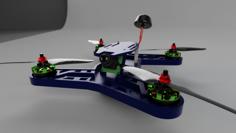 FPV Race Copter 210 3D Printer Model