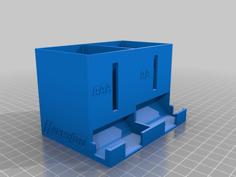 BATTERY DISPENSER AAA-AA 3D Printer Model