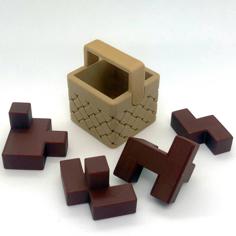 Chocolate Basket (Akaki Basket 1) 3D Printer Model