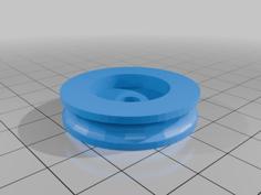 NERF Longshot Plunger Head And Back Cap 3D Printer Model