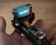 TENEX – Solid State Volumetric Display 3D Printer Model