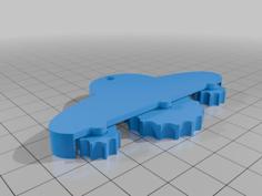 UFO Click Fidget 3D Printer Model