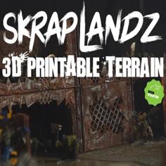 Skrap Landz Kickstarter Sample 3D Printer Model