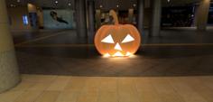 Halloween Pumpkin OK Without Support 3D Printer Model