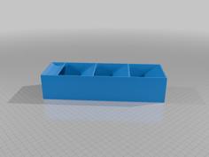 Shallow Drawer Toiletries Organizer 3D Printer Model