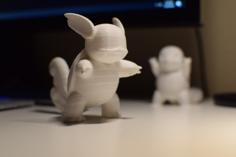 Wartortle – Pokemon #008 Kameil カメール 3D Printer Model