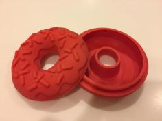 Donut Box 3D Printer Model