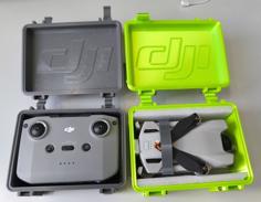 DJI Mini 3 Drone & Remote Case 3D Printer Model