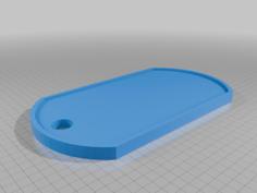 Dogtag 3D Printer Model