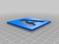 Alphabet Stencil 3D Printer Model