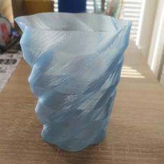 Vase Mode Flower Pot 3D Printer Model