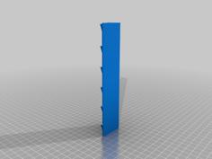 Vertical Sliding Door Posts For The Ultimaker 2/2+ And Extended 3D Printer Model