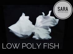 Low Poly Fish 3D Printer Model