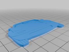 Mazda Miata MX5 Front Keyring (pop-up) 3D Printer Model