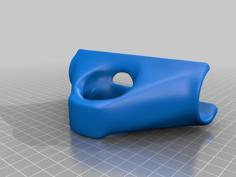 Seat Post Bike U-lock Clip 3D Printer Model