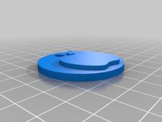 Apple Logo Keychain 3D Printer Model