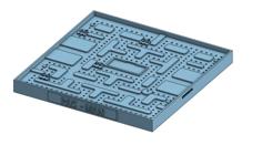 Pac-Man Game Board 3D Printer Model