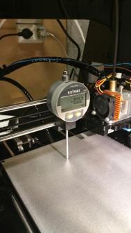 Measuring Clock Holder For Prusa I3 3D Printer Model