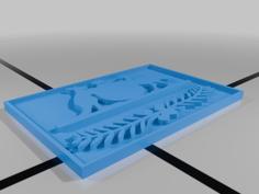 Australian Coat Of Arms 3D Printer Model