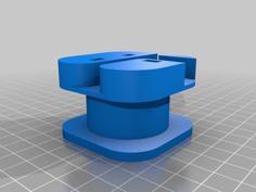 UK Plug Tidy Cable Organiser 3D Printer Model