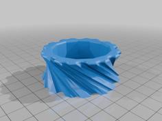 Another Tea Light Candle Holder 3D Printer Model