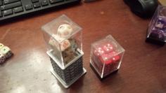 Tall Dice Plinth 3D Printer Model