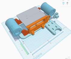 Remix Sanding Stand For A Motor V2.4a 3D Printer Model