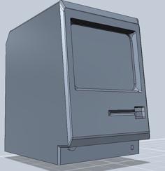 Mac Plus 3D Printer Model