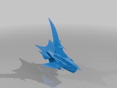 Babylon 5 Minbari Drednought 3D Printer Model