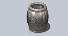 Honeycomb Vase 3D Printer Model