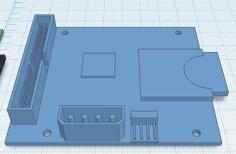 SD35VC0 (SD To IDE Adapter Model) 3D Printer Model