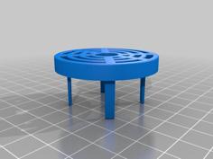 Tapa Bajada Acuario 3D Printer Model