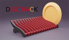 Discgolf – Disc Rack 3D Printer Model