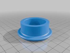 Spool Holder Cap (Longer Version) 3D Printer Model