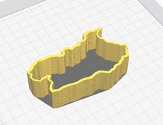 Sardinia Cookie Cutter 3D Printer Model