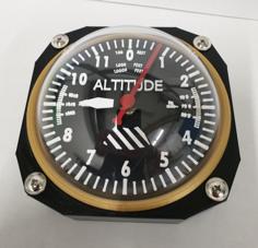 Altimeter Clock 3D Printer Model