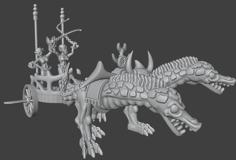 Daemonette Chariot 3D Printer Model