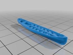 Royal Navy 30ft Gig 3D Printer Model