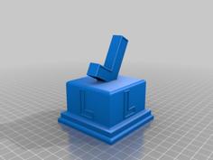 The “L” Trophy 3D Printer Model