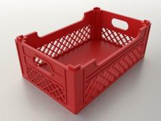 Stackable Crate – Remix With Smaller Handle 3D Printer Model