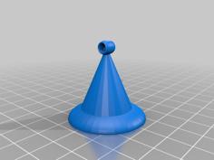 Santa Hat 3D Printer Model