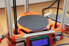 True Delta Leveling System With Thermal Insulation 3D Printer Model