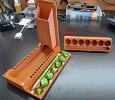 DND Dice Box And Tower V6 3D Printer Model