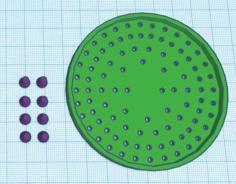 Atom Energy Levels Circular 3D Printer Model