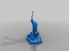 Wrath Axe 3D Printer Model