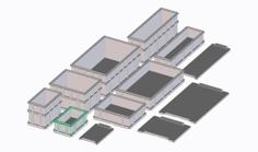 Modular Boxes System 3D Printer Model