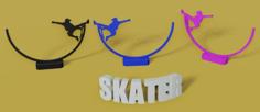 Skater 3D Printer Model