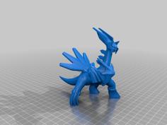 Dialga (Pokemon 35mm True Scale Series) 3D Printer Model